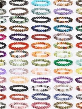 Natural Stone Beaded Bracelet NWT PICK 1 BUY NOW PRICE